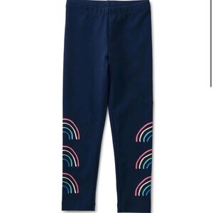 Tea Collection Leggings - Whale Blue Rainbow